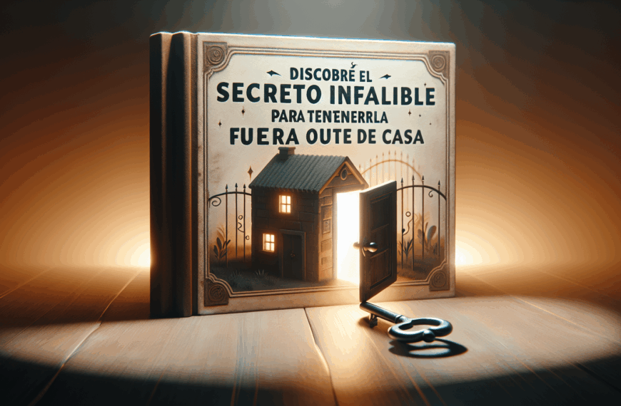 Descubre el Secreto Infalible para Mantenerlas Fuera de Casa