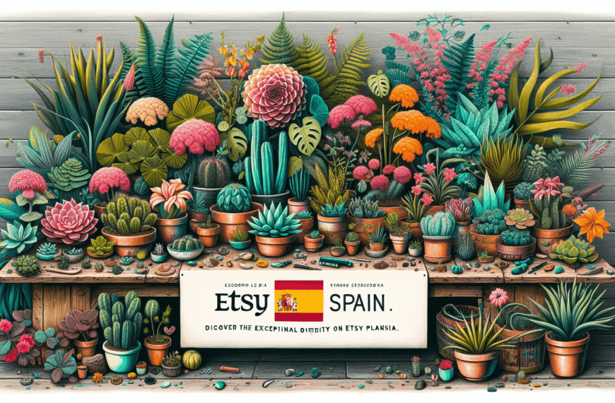 Descubre la Diversidad Excepcional de Plantas en Etsy España