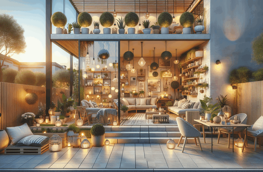 Transforma tu Hogar: Ideas Creativas para Patios y Terrazas Compactas