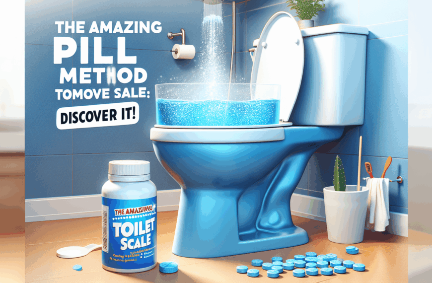 El Impactante Método con Pastillas para Eliminar el Sarro del Inodoro: ¡Descúbrelo!