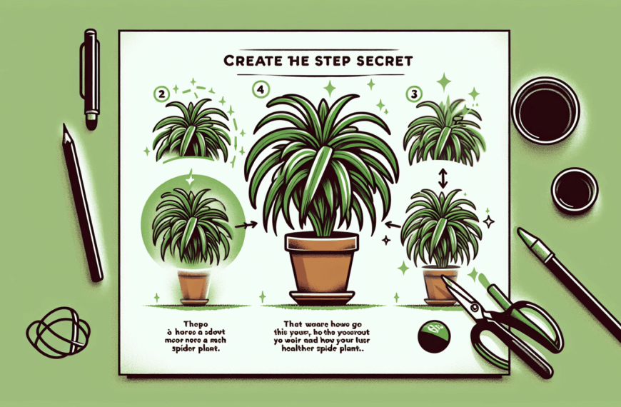 Tres Claves para una Planta Araña Extraordinariamente Frondosa