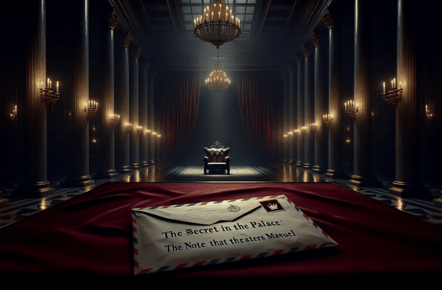El Secreto en el Palacio: La Nota que Amenaza a Manuel