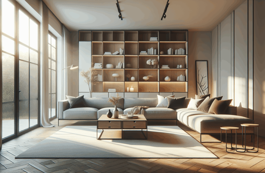 Estilo Sutil: Muebles Modernos con Almacenamiento Oculto