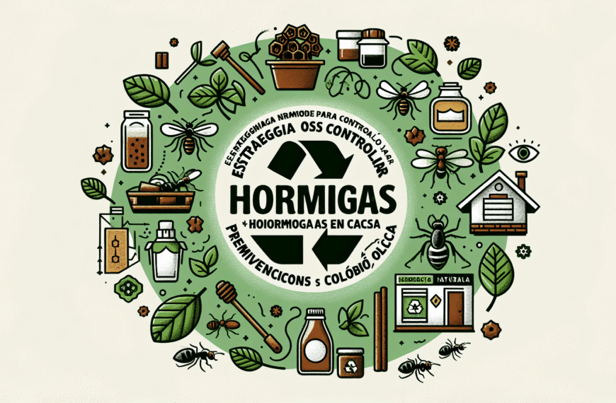 Estrategias Efectivas para Controlar Hormigas en Casa: Remedios Naturales y Prevención Ecológica