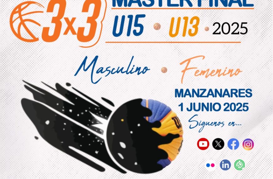 Fase Final 3×3 FBCLM U13 y U15 en Manzanares: Calendario, Horarios y Normativa de Competición para el Domingo