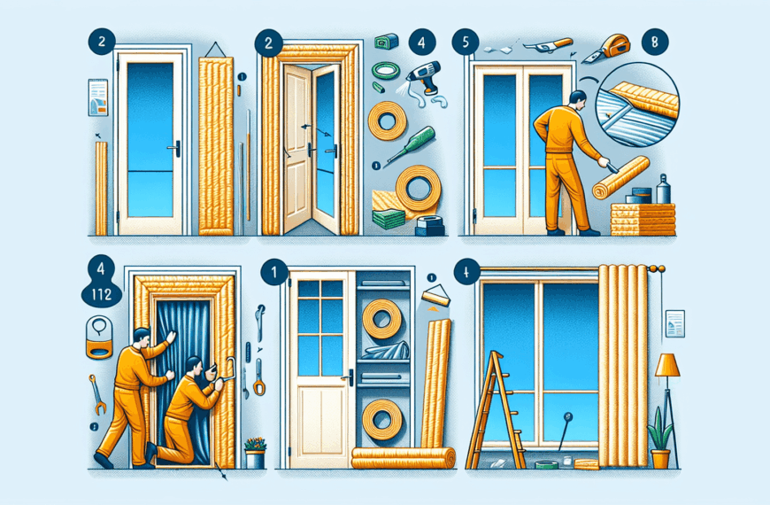 Guía Completa para Aislar Efectivamente Puertas y Ventanas