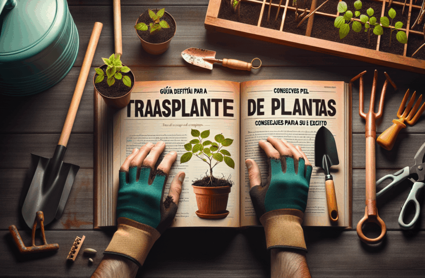 Guía Definitiva para el Trasplante de Plantas: Consejos Esenciales para su Éxito