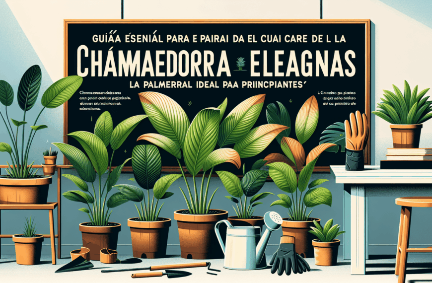 Guía Esencial para el Cuidado de la Chamaedorea Elegans: La Palmera Ideal para Principiantes