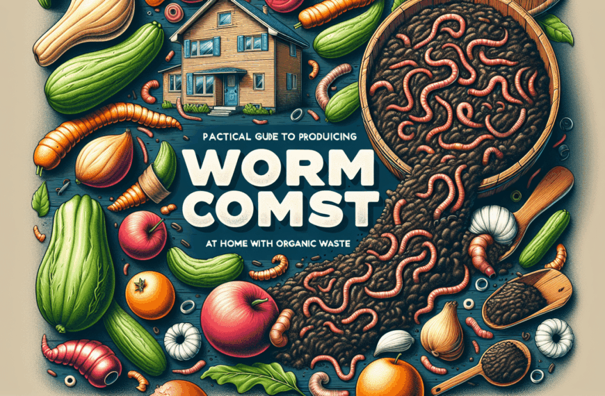 Guía Práctica para Producir Humus de Lombriz en Casa con Residuos Orgánicos