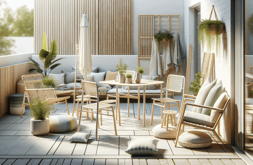 Ikea Presenta el Conjunto de Exterior Perfecto para Terrazas Pequeñas