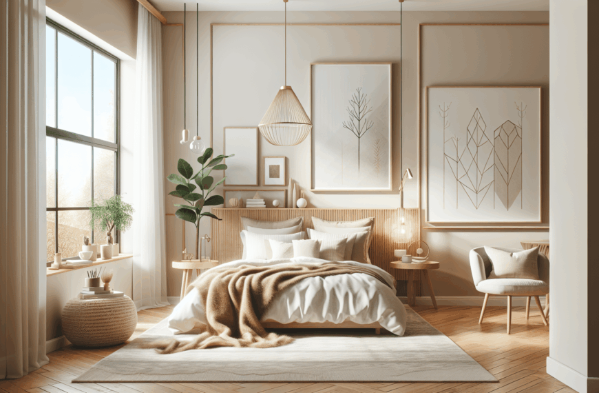 Ilumina Tu Dormitorio: Claves para un Estilo Nórdico Cálido y Moderno