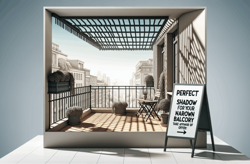 JYSK: La Sombra Perfecta para tu Balcón Estrecho, ¡Aprovecha la Oferta!