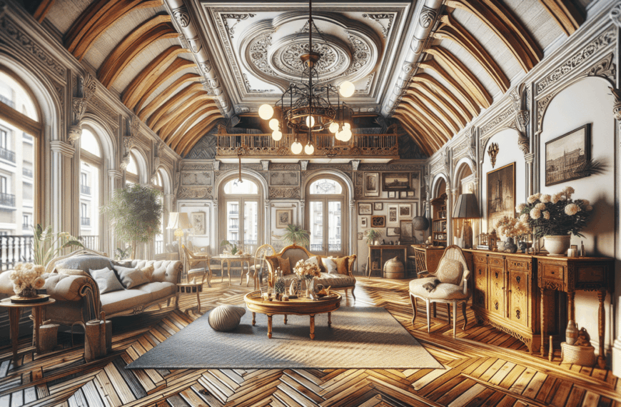 Descubre el Encantador Refugio de María Patiño en su Ático Madrileño