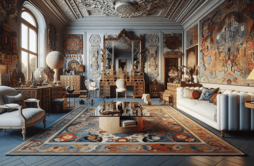 Maximalismo Moderno: La Armonía de Antigüedades en Espacios Contemporáneos