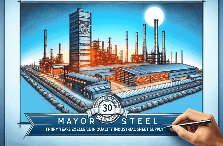 Mayor Steel: Treinta Años de Excelencia en el Suministro de Chapa Industrial de Calidad