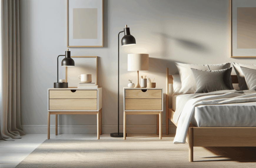 Mesitas de Noche Escandinavas: Elegancia y Funcionalidad para tu Dormitorio Moderno
