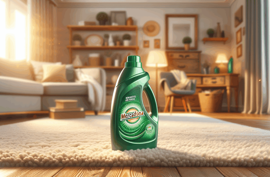 Nuevo Detergente de Mercadona: La Solución Perfecta para el Cuidado de tus Alfombras de Pelo