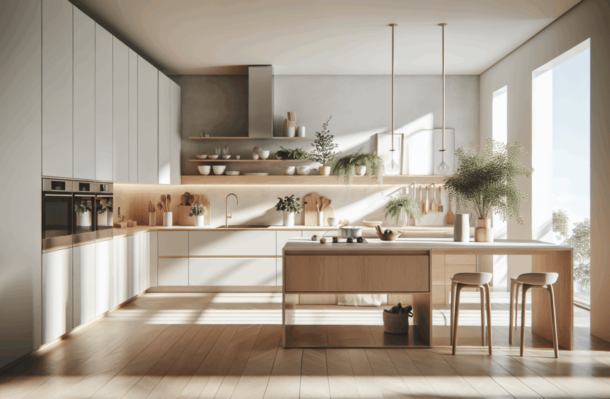 Optimización del Espacio: Diseño Minimalista y Funcional en Cocinas Nórdicas