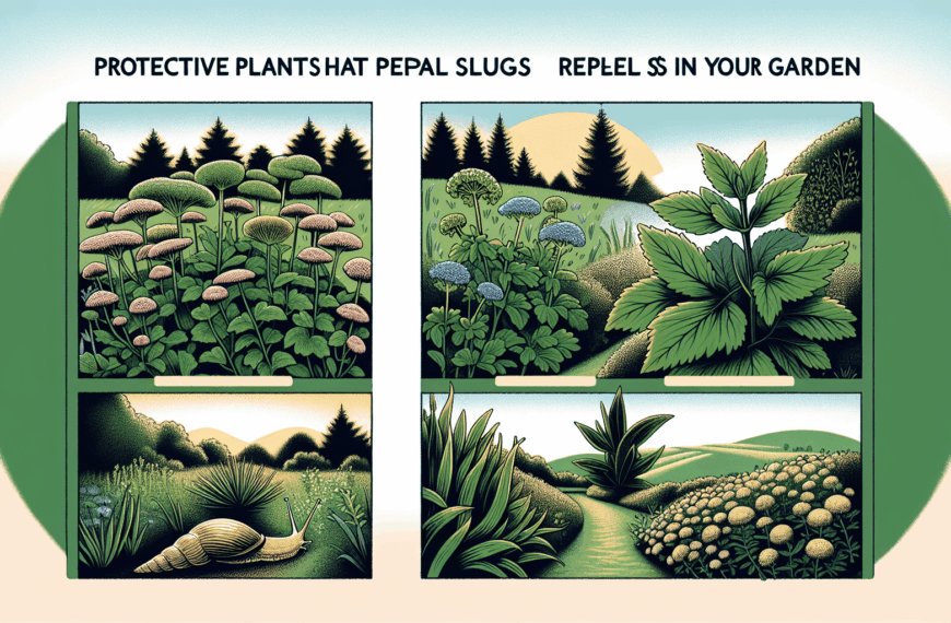 Cuatro Plantas que Ahuyentan Babosas y Protegen Tu Jardín