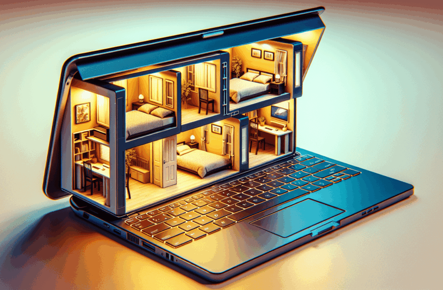 Hogar Portátil y Plegable: Vivienda Lista con Tres Dormitorios