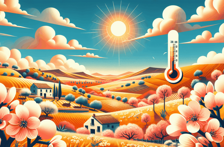 Previsión meteorológica para este miércoles en Castilla-La Mancha: temperaturas en ascenso