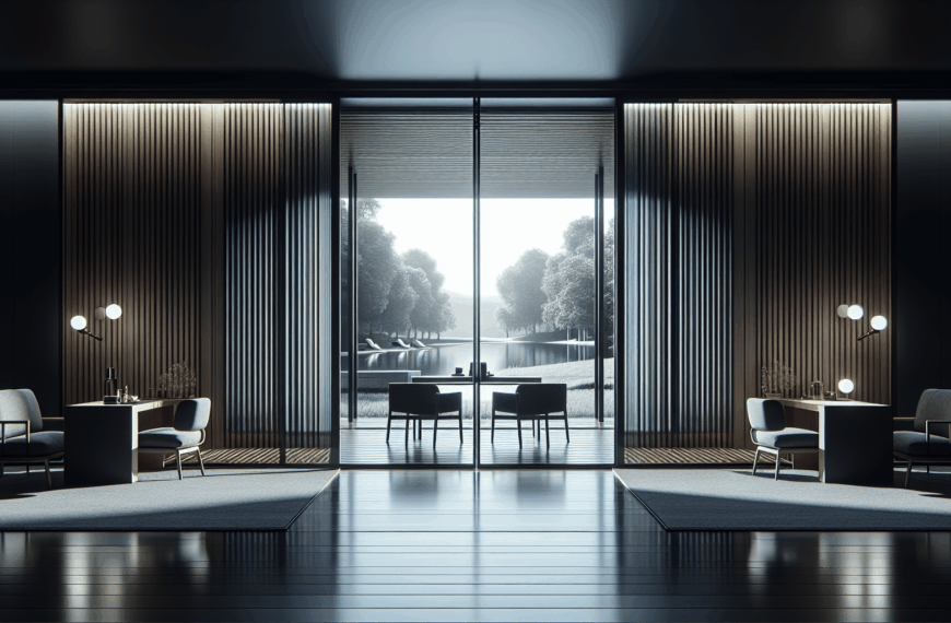 Doble Puerta Corredera: Estilo Cinematográfico y Funcionalidad Superior