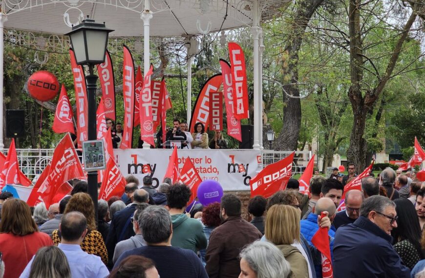 Reivindicaciones por la reducción de jornada, vivienda y siniestralidad en C-LM