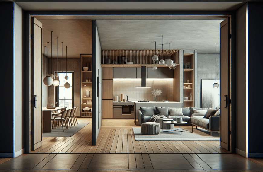 Renovación Moderna en Getxo: Un Piso de los 70 Transformado en un Espacio con Cuatro Dormitorios y Cocina Semiabierta