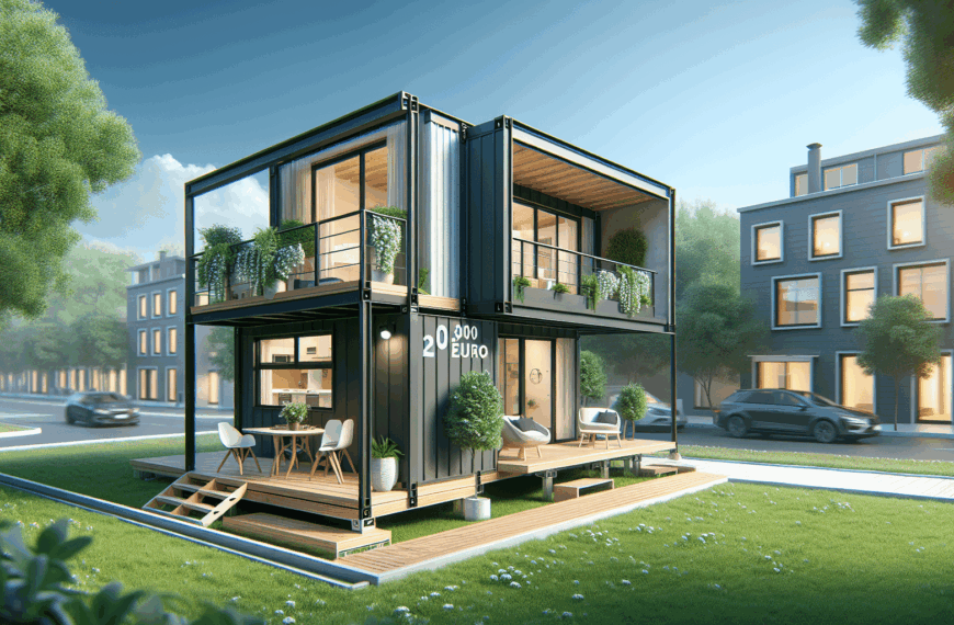 Revolución en la Vivienda: Casa Modular de Dos Pisos por Menos de 20.000 Euros en Amazon