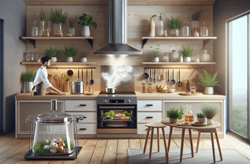 Manera Sofisticada de Eliminar Olores en la Cocina