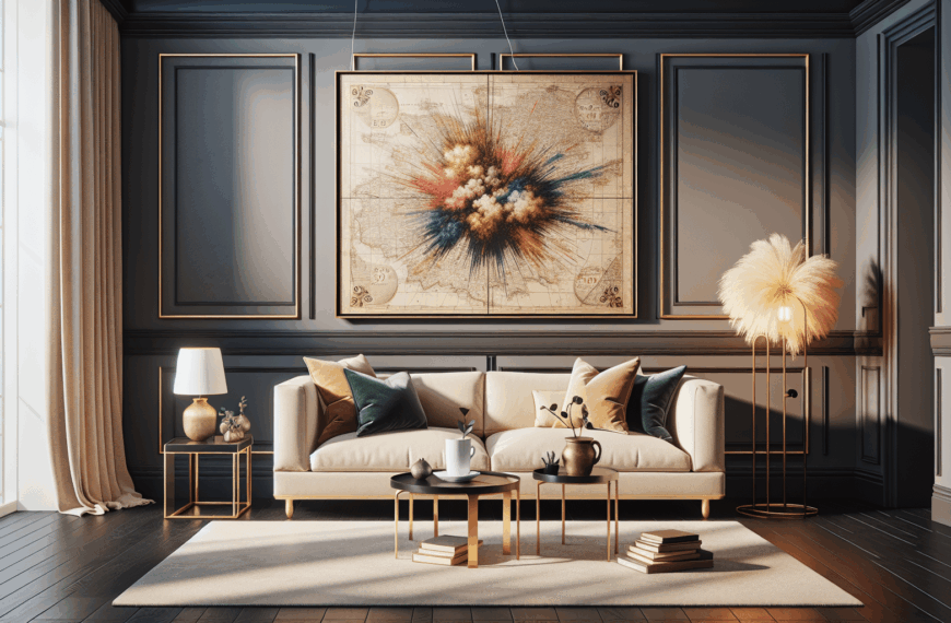 Transforma Tu Espacio: Ideas Asequibles para Decorar con Cuadros Grandes