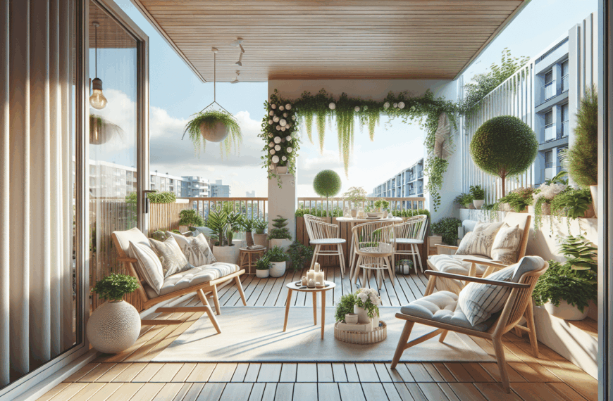 Convierte Tu Balcón en un Oasis Exterior con este Set de Ikea