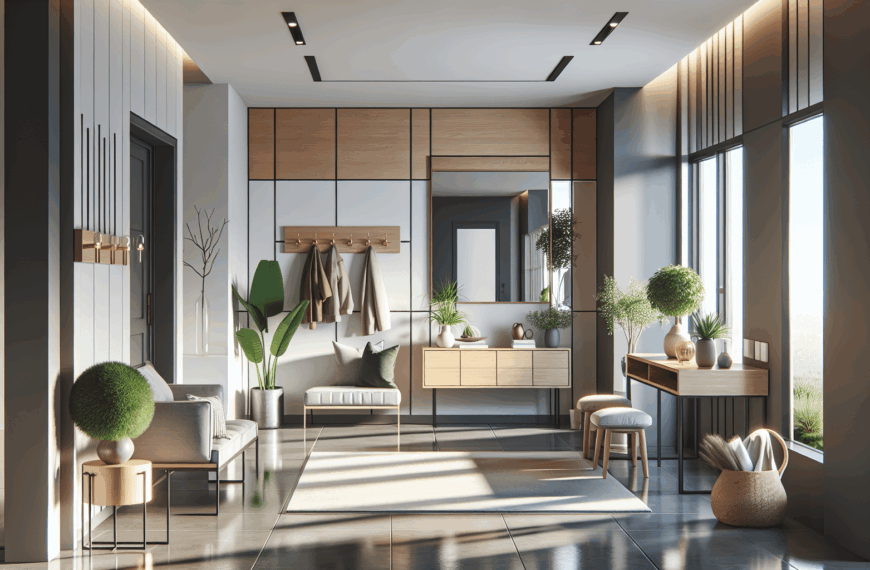 Transforma Tu Recibidor: Modernidad y Funcionalidad en Perfecta Armonía