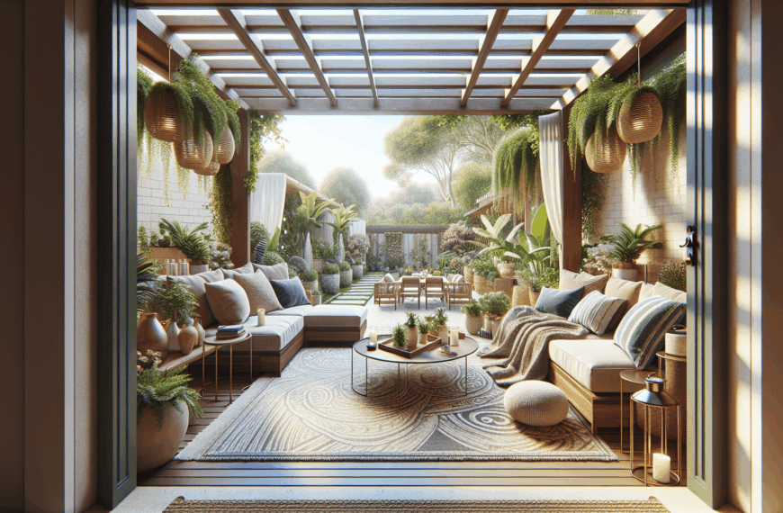 De Terraza a Refugio: Convierte Tu Espacio Exterior en un Acogedor Salón Familiar