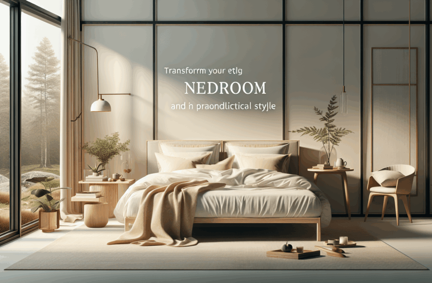 Transforma tu Dormitorio con Elegancia Nórdica: Consejos para un Estilo Minimalista y Práctico