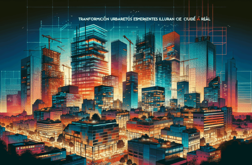 Transformación Urbana: Arquitectos Emergentes ilunan Ciudad Real