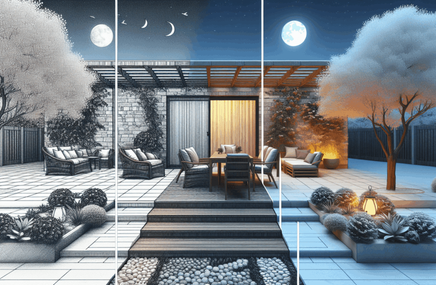 De Patio Monótono a Oasis Acogedor: Una Transformación Sorprendente