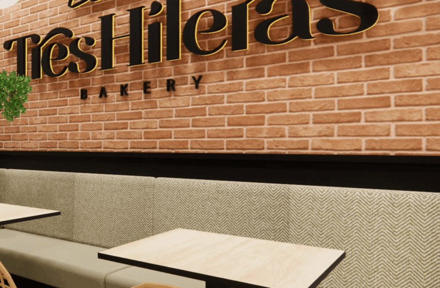Tres Hileras Bakery Renueva su Imagen Arquitectónica de la Mano de LATAM NETWORKS