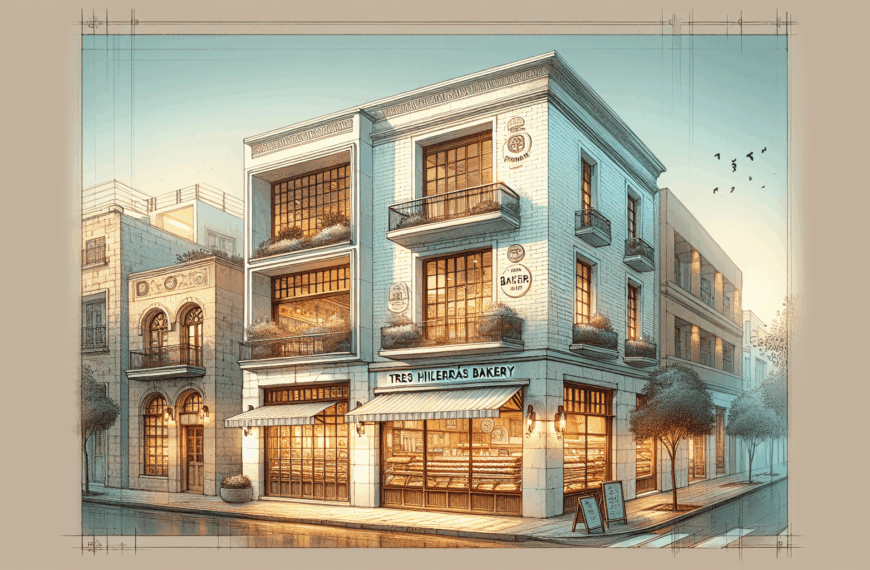 Tres Hileras Bakery se Renueva con LATAM NETWORKS para Revolucionar su Estilo Arquitectónico