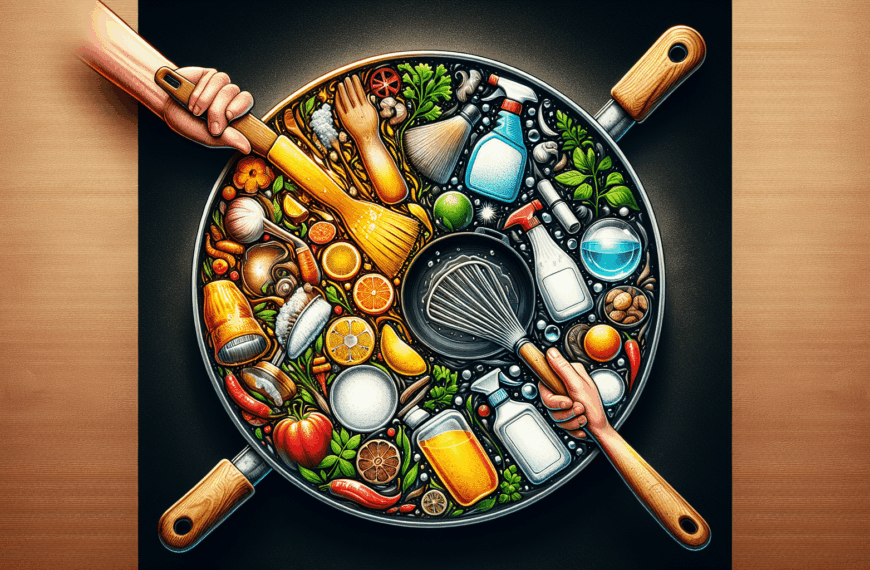 Consejos Prácticos para Limpiar Sartenes: Adiós a la Grasa y la Suciedad
