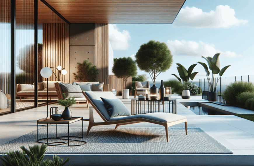 Tumbona Chic: La Opción Perfecta para Terrazas Modernas de Maisons du Monde