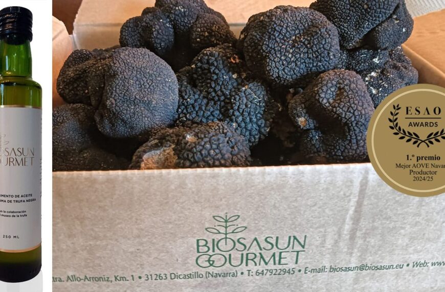 Colaboración Innovadora: El Aceite Trufado BIOSASUN y la Asociación ALLOTARRA Impulsan la Agricultura Ecológica