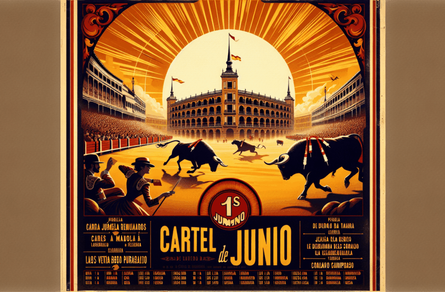 Cartel de Toros en Las Ventas: Programa para Hoy, 1 de Junio