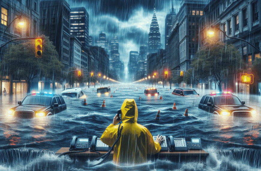 Inundaciones desatan caos: más de 200 llamadas a Emergencias y calles cortadas