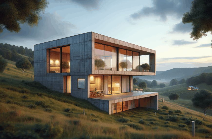 Casa Prefabricada de Hormigón: Elegancia Rural por solo 1000 €/m²