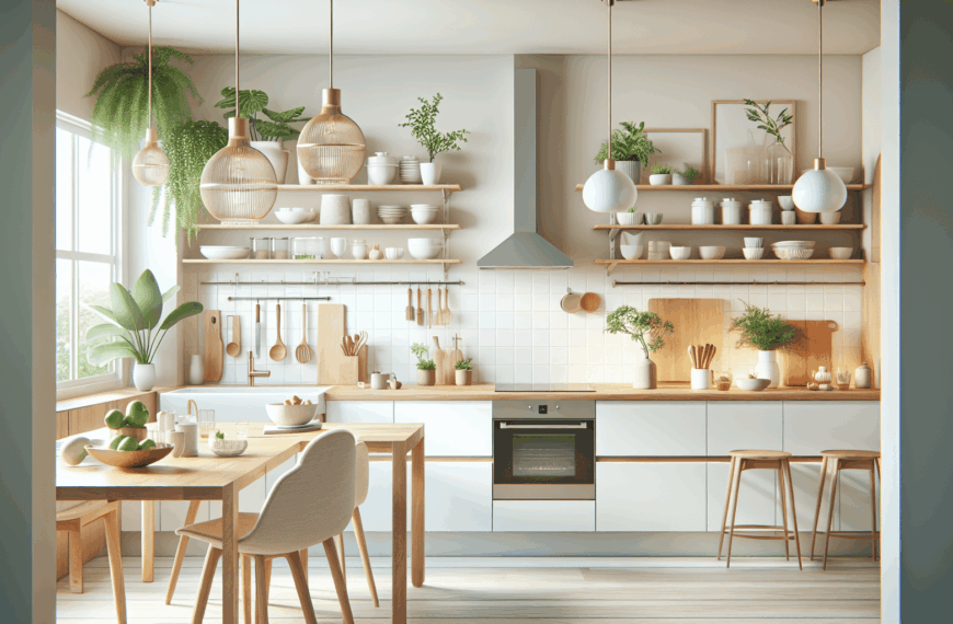 Transforma tu Cocina con Elegancia Nórdica: Estilo Moderno y Funcional