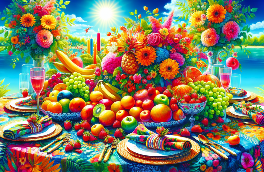 Mesas de Verano Llenas de Color: Tu Guía Esencial