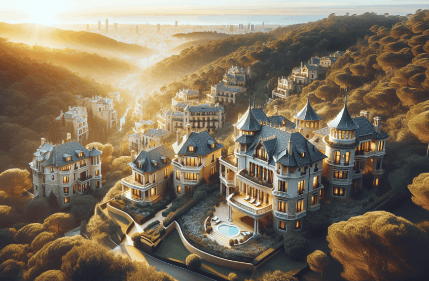 Explora el Exclusivo Pueblo Cerca de Barcelona: Mansiones de hasta 10 Millones de Euros