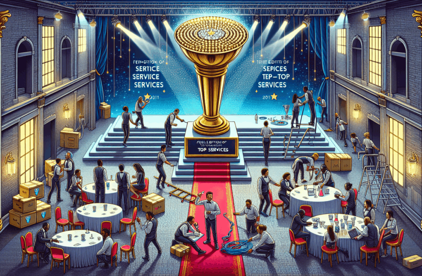 Preparativos Finales para la IV Edición de los Premios Smart Top Services