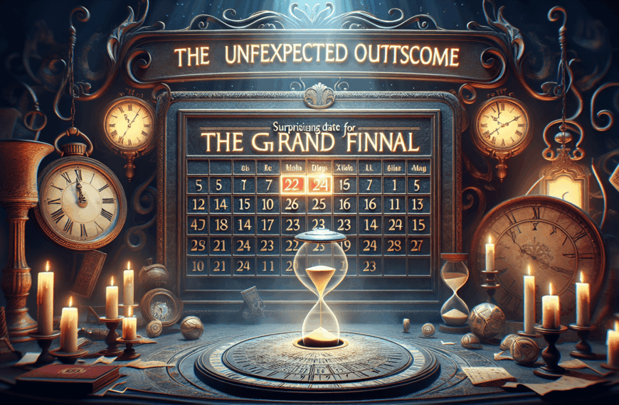 El Inesperado Desenlace: La Sorpresiva Fecha para la Gran Final